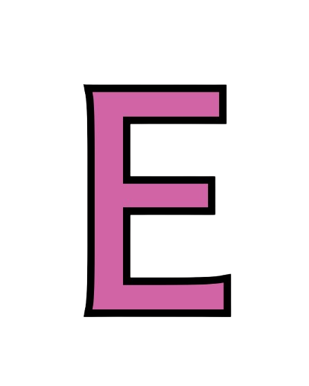 Huruf E